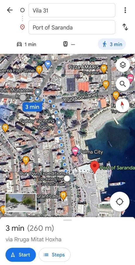 Vila 31 Sarandë Eksteriør billede